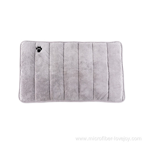 Coral Fleece High Density Microfiber Pet Dog Towel